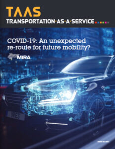 TAAS (Transport as a Service) magazine cover, issue 11